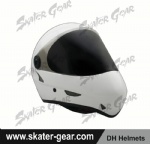 SKATERGEAR Pro fiberglass longboard downhill helmet for 2017