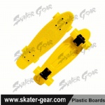 22.5*6 inch Penny style skateboard Yellow
