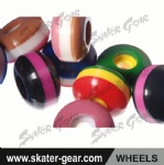 SKATERGEAR PU skateboard wheels with tri-colors