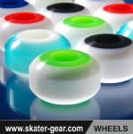 SKATERGEAR PU skateboard wheels with two colors