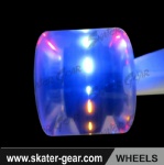 SKATERGEAR 59*45MM Blue colorful LED wheels
