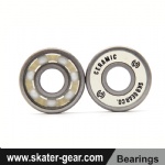 SKATERGEAR skateboard bearings with Zr02 ceramic balls
