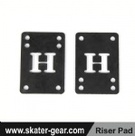SKATERGEAR 3 mm Rubber Skateboard Riser Pad