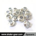 SKATERGEAR premium Aluminum Skateboard bearings spacers 10.3MM