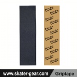 SKATERGEAR 33*9 INCH Black skateboard griptape