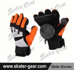 SKATERGEAR skating gloves for freeride ORANGE